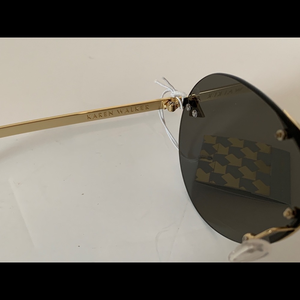 New! Karen Walker love hangover aviator gold - Picture 7 of 8